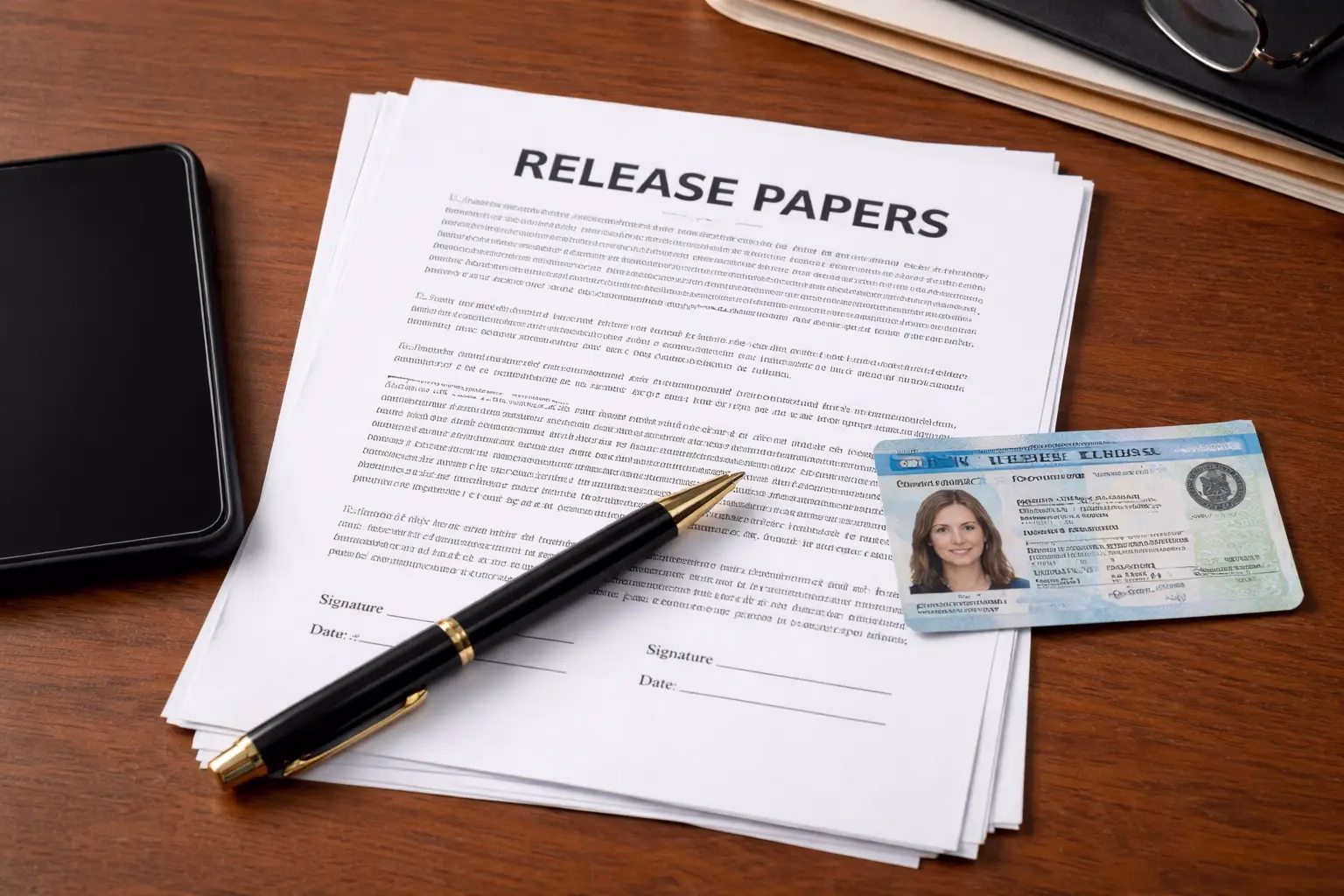 Release documents and checklist for a criminal court date in Ontario