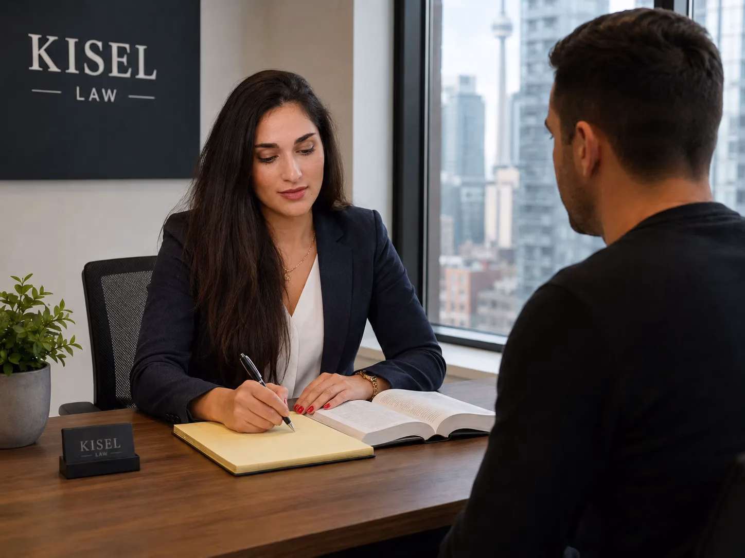 Toronto criminal defence lawyer preparing a client for a voluntary police interview in Ontario