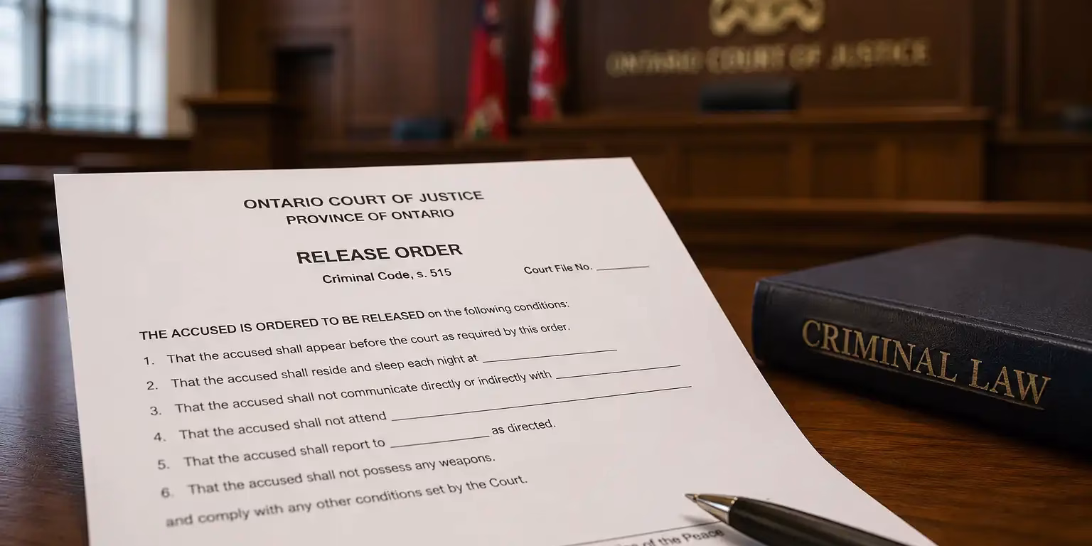 bail-variation-in-ontario-release-order Bail variation in Ontario release order and court documents