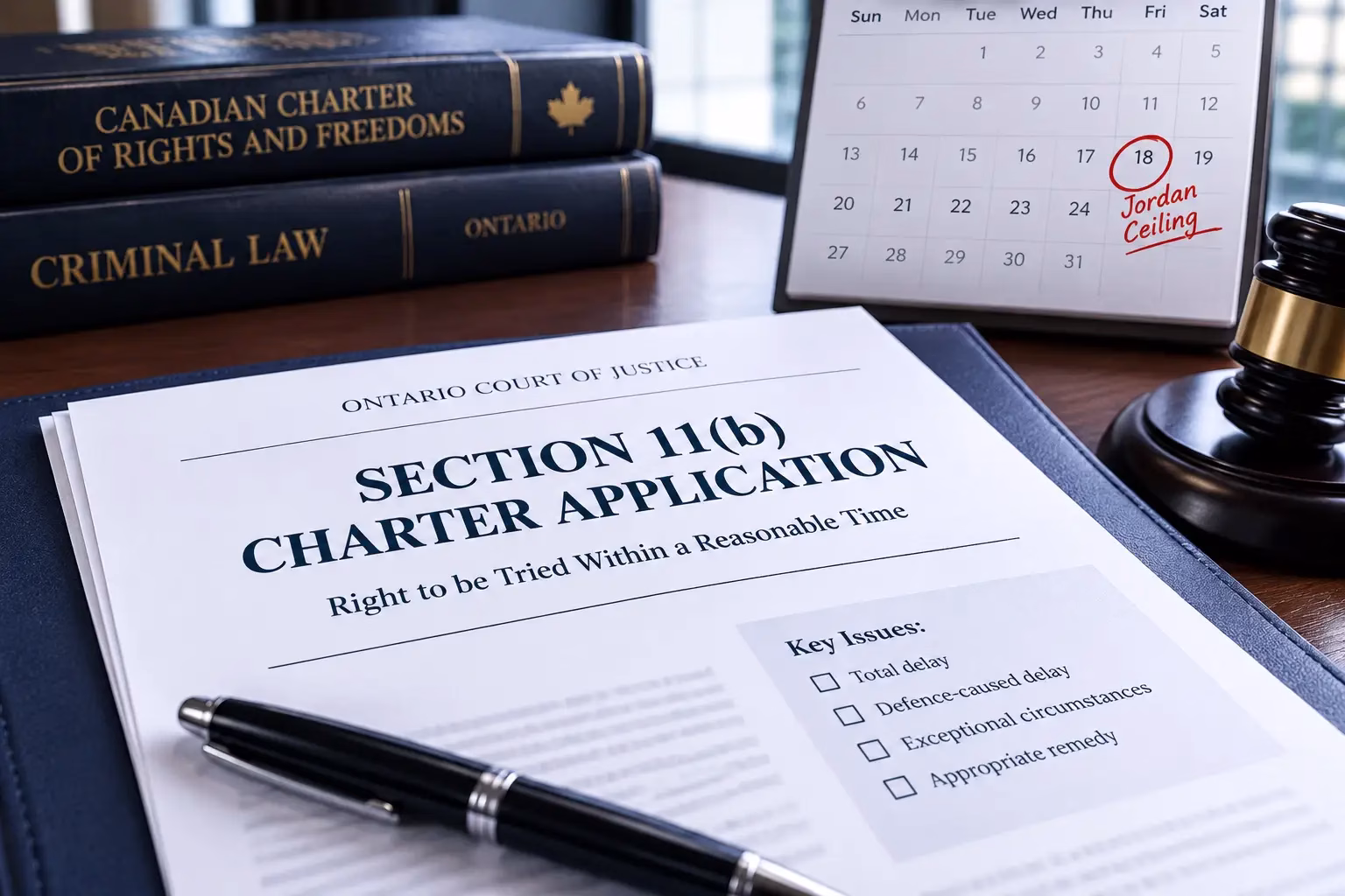 Checklist of delay mistakes in an Ontario criminal case